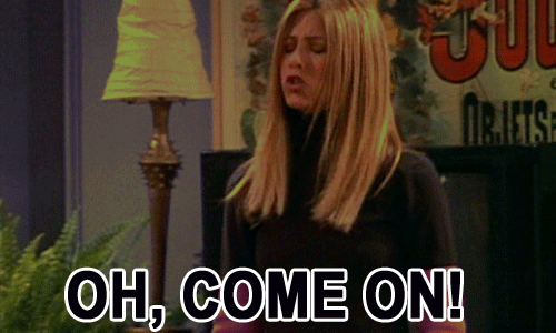 Rachel come on Friends gif