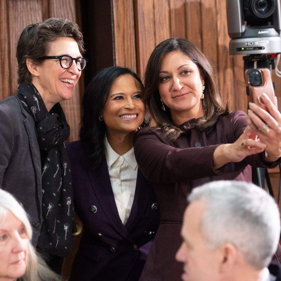 Rachel Maddow, kristen welker and amna nawaz