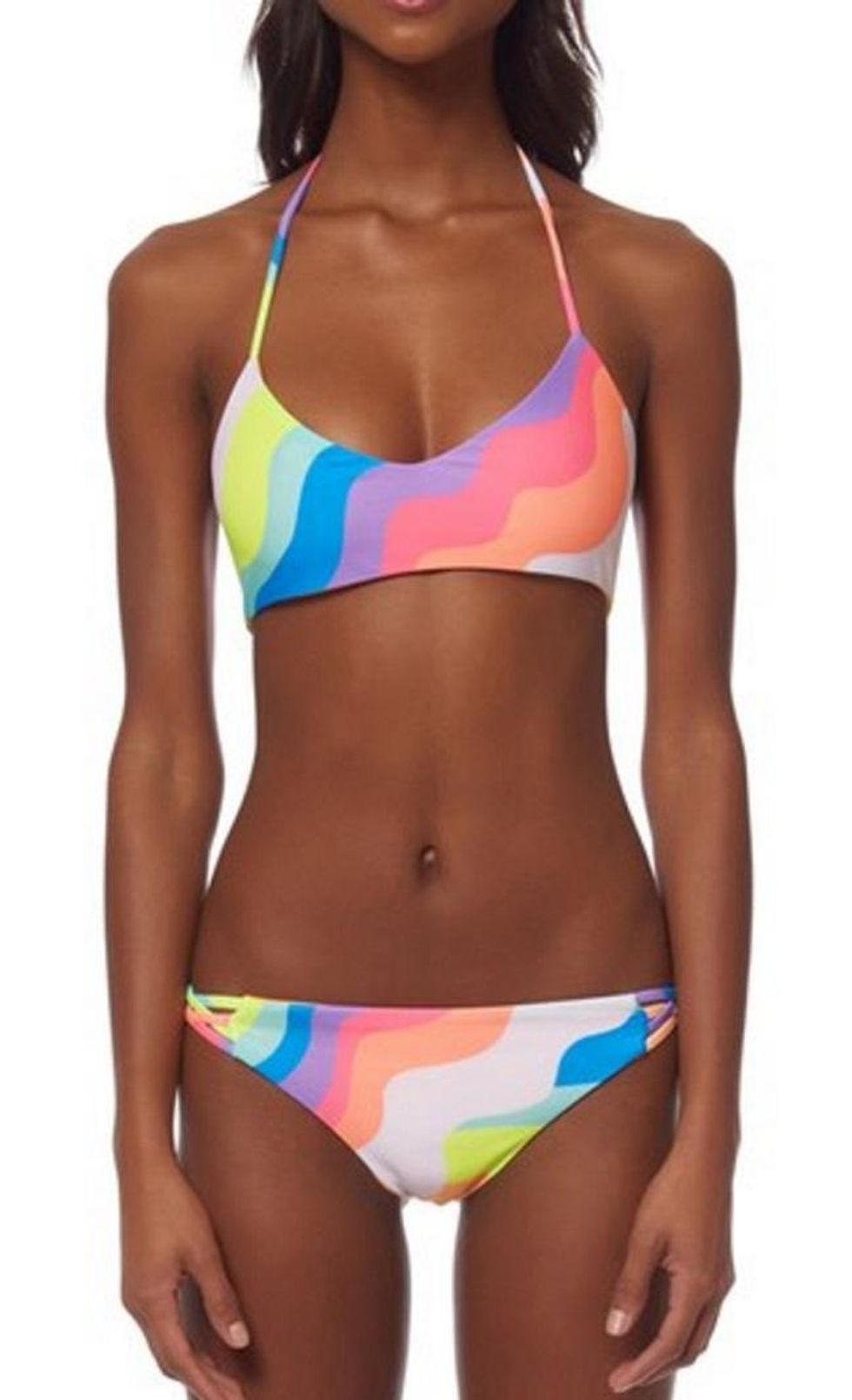 rainbow bikini