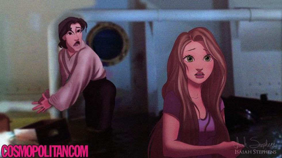 Rapunzel and Flynn