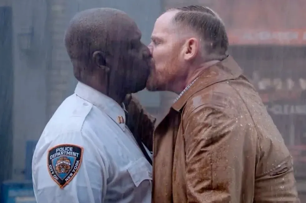 Ray Holt and Kevin from Brooklyn Nine Nine