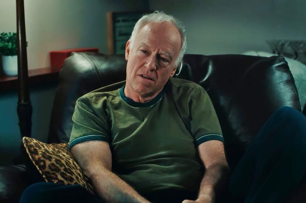 Reed Birney as Hank Grant in Blue Film