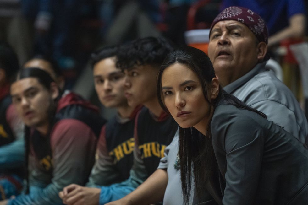 Rez Bal Indigenous basketball movie for Netflix Jessica Matten