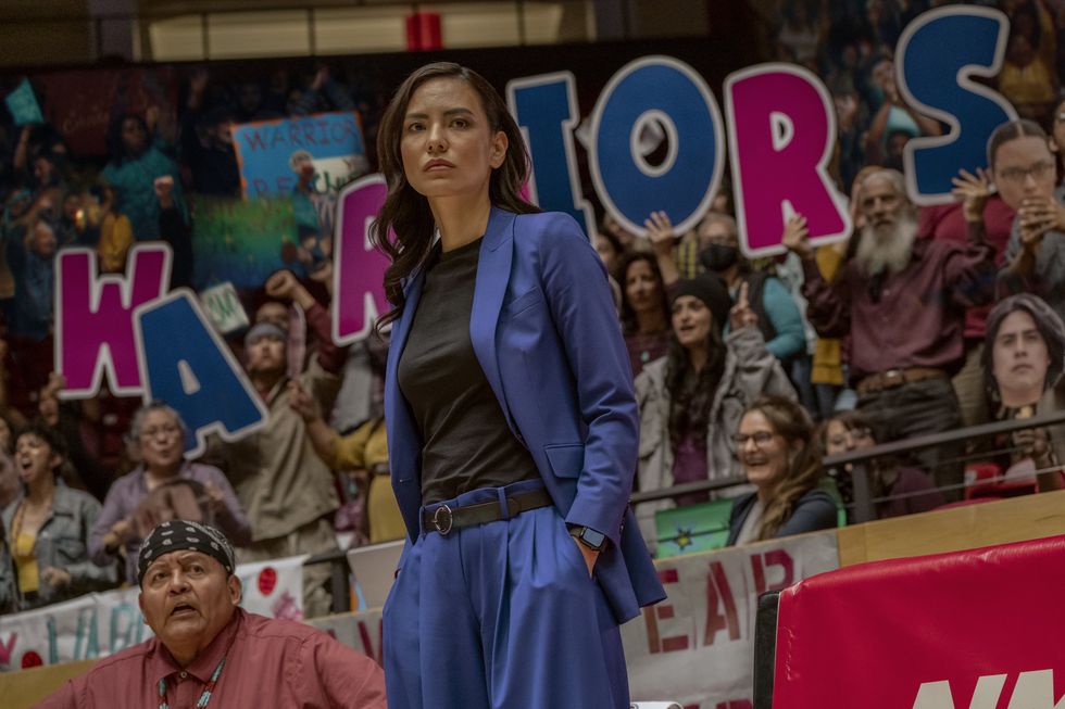 Rez Bal Indigenous basketball movie for Netflix Jessica Matten