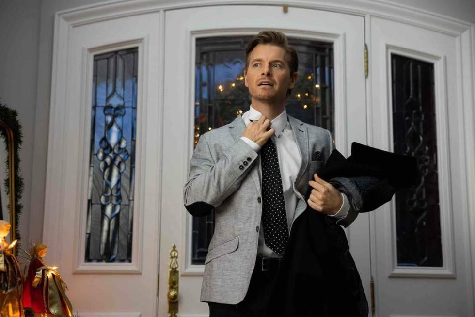 Rick Cosnett in 'The Holiday Exchange'