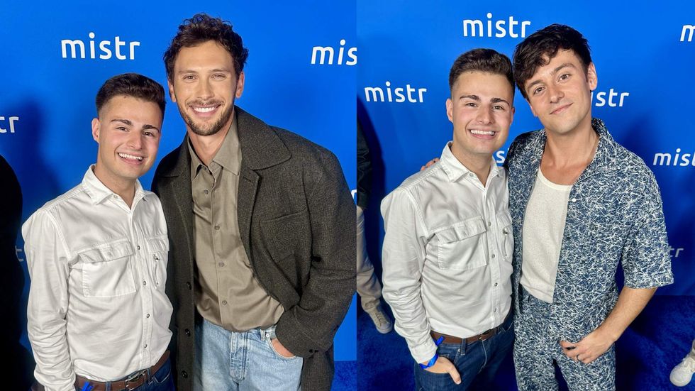 Ricky Cornish with Cooper Koch & Tom Daley