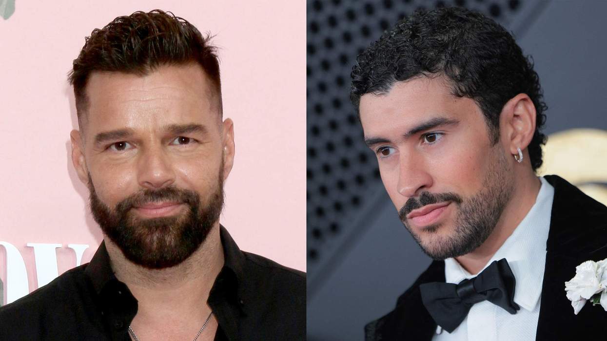 Ricky Martin and Bad Bunny
