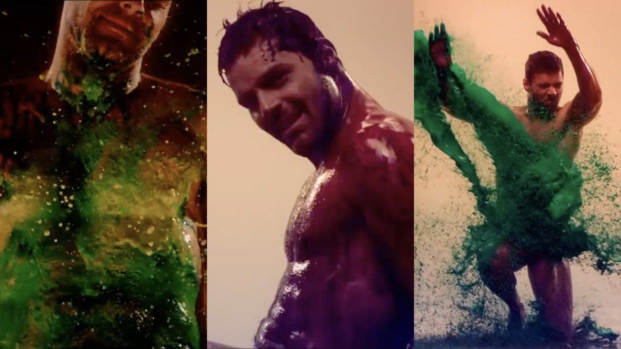 ricky martin artistic gay nude video