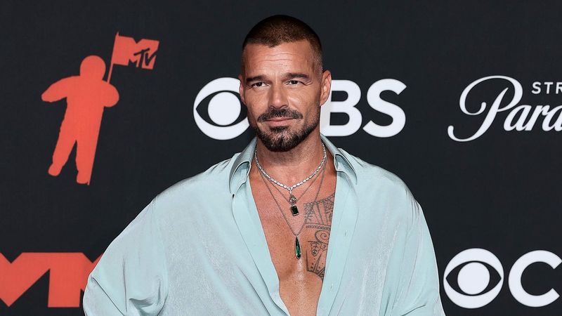 Ricky Martin at the 2025 MTV Video Music Awards.