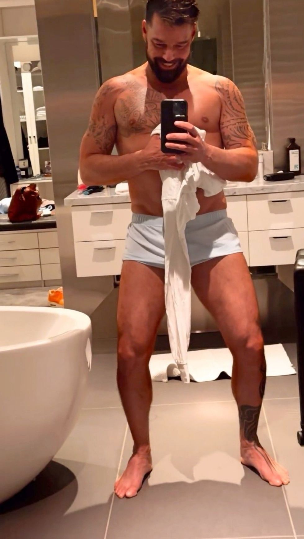 Ricky Martin via Instagram story