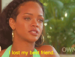 Rihanna Crying gif