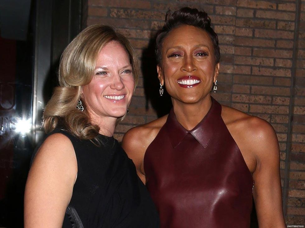 Robin Roberts (64) and Amber Laign (50)