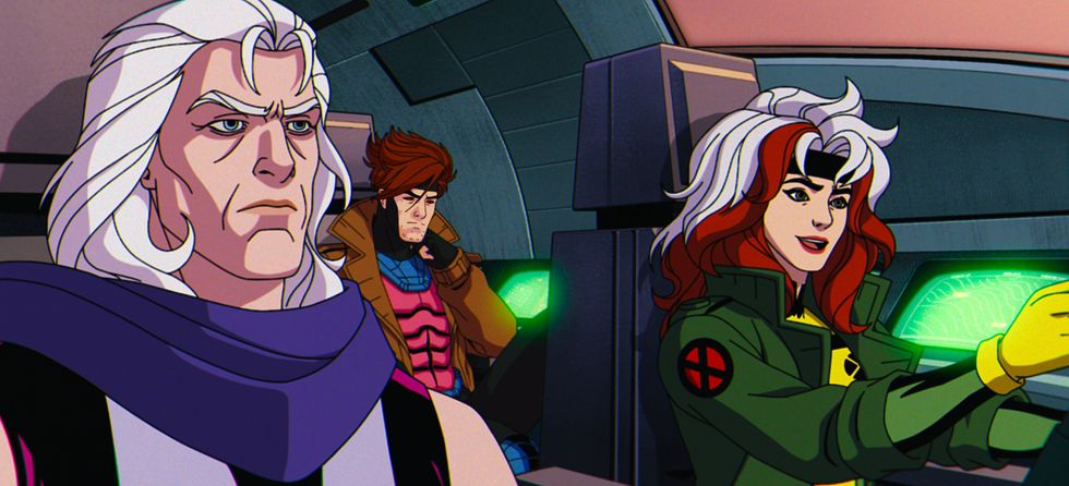 Rogue, Gambit, and Magneto