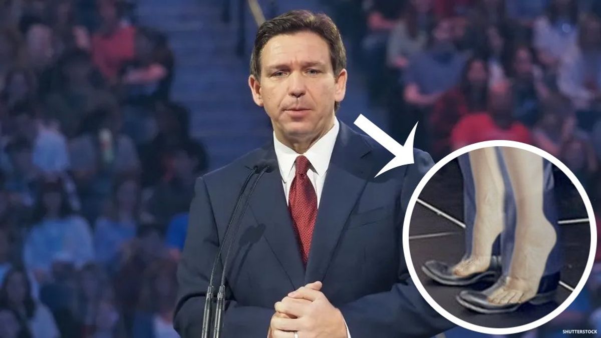 Is Ron DeSantis Secretly Wearing Heel Lifts In His Shoes?