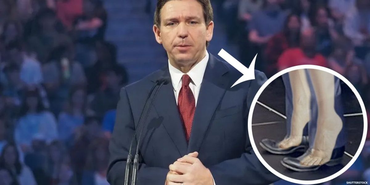 Is Ron DeSantis Secretly Wearing Heel Lifts In His Shoes?
