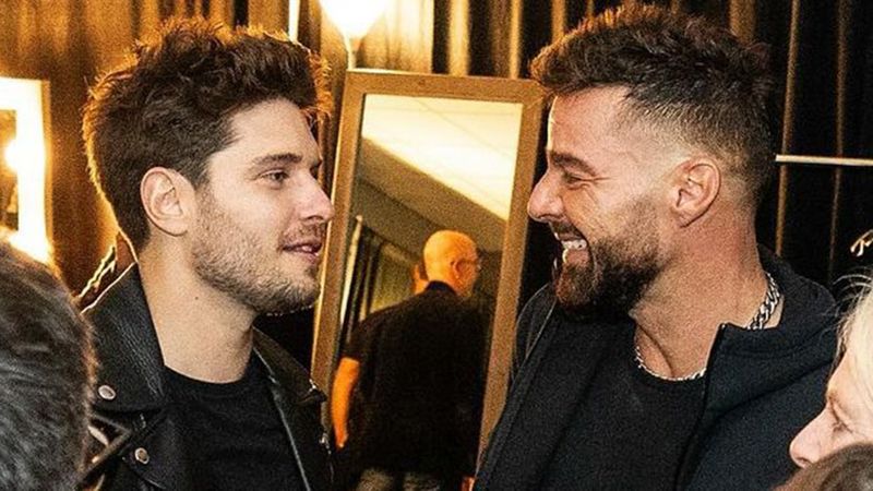 Ronen Rubinstein and Ricky Martin