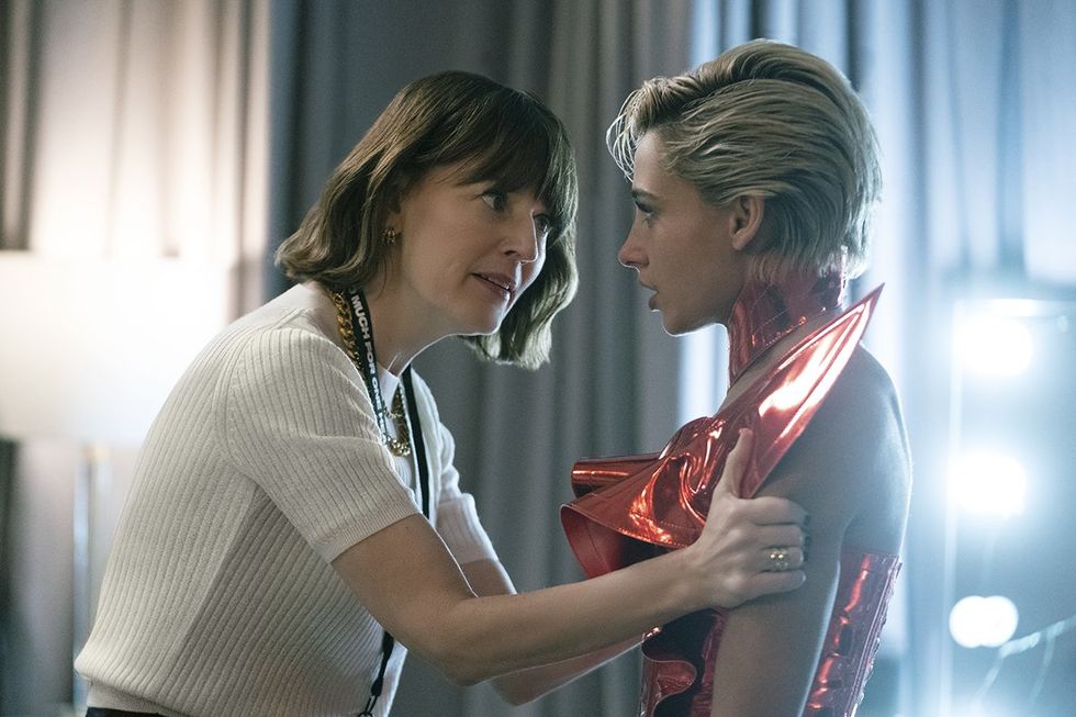 'Smile 2's Naomi Scott and Parker Finn on their scary sequel