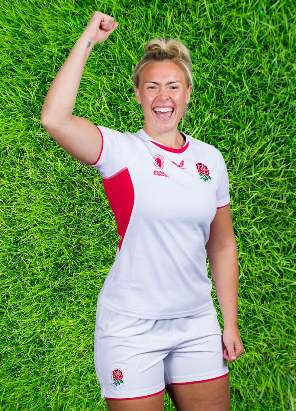 Rosie Galligan Team England Womens Rugby World Cup
