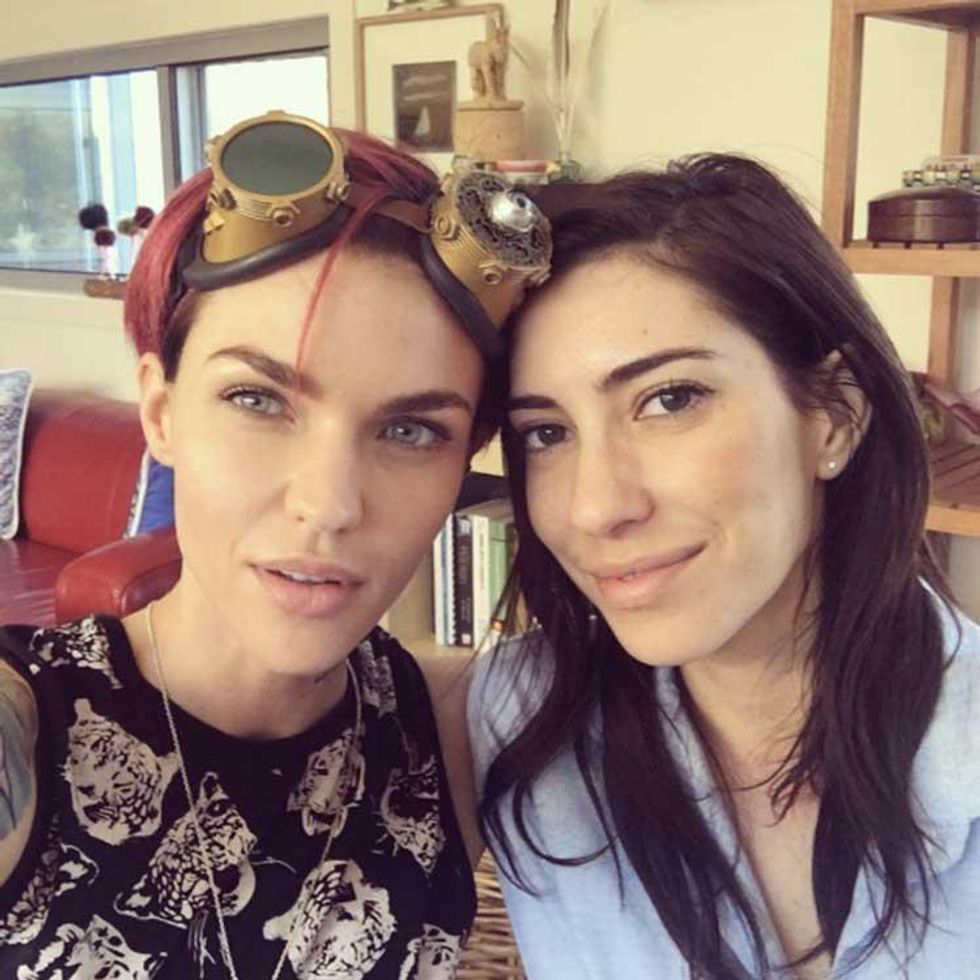 Ruby Rose's Nod to Her Love Jess Origliasso