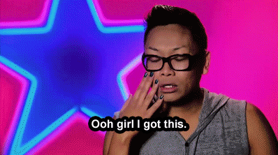 RuPaul confidence Gif
