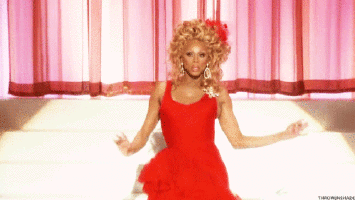 Rupaul dancing gif