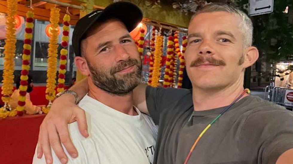 Russell Tovey and Steve Brockman