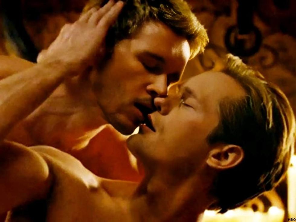 Ryan Kwanten, Alexander Skarsg\u00e5rd on True Blood