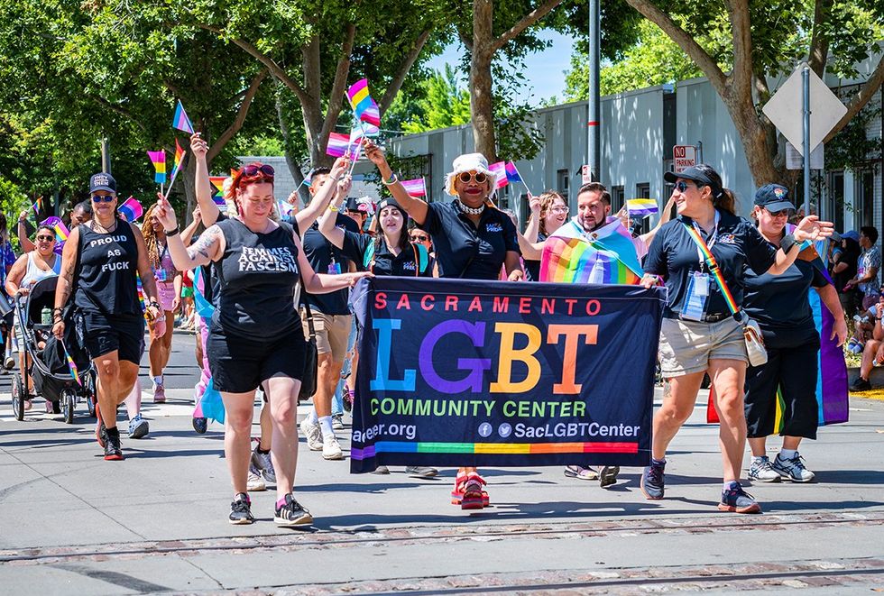 Sacramento California photo gallery list LGBTQ pride celebrations festivals parades USA 2024
