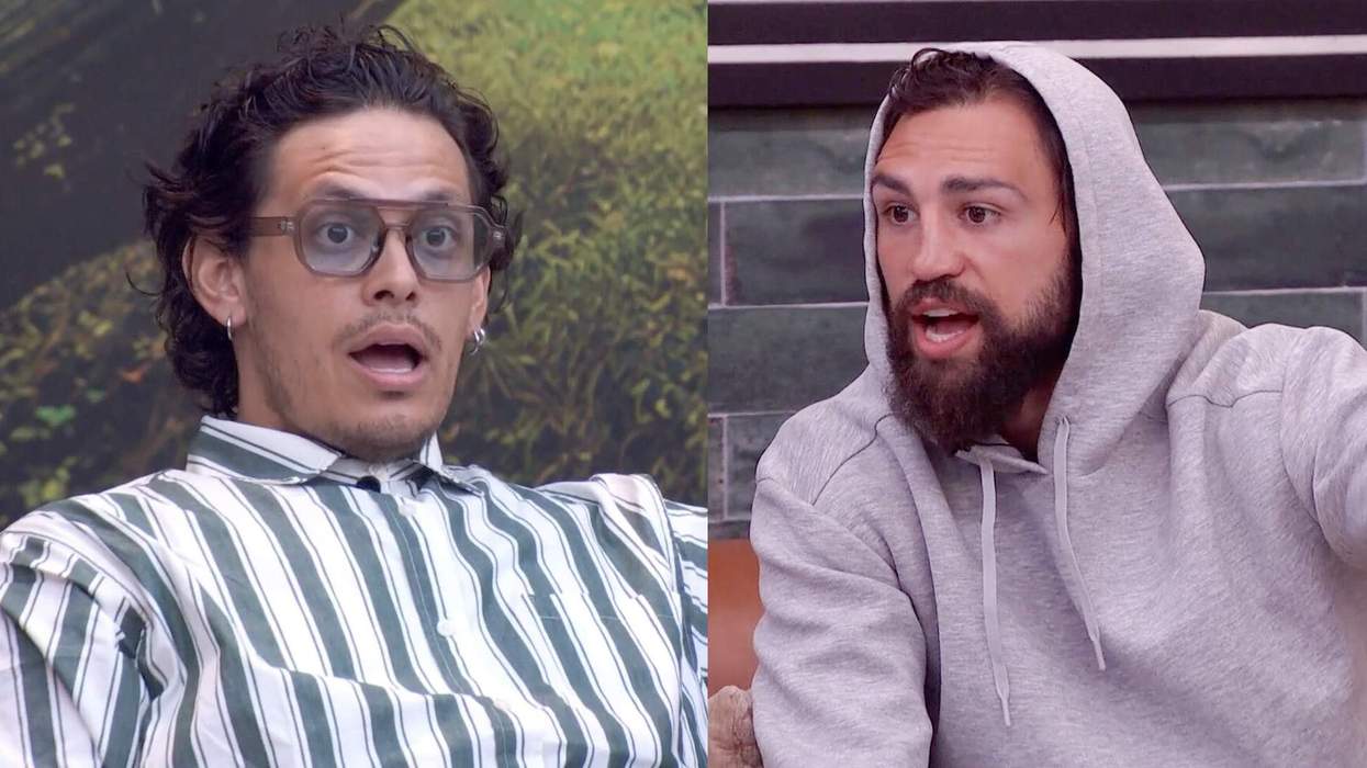 Salina EsTitties & Kamu Kirk on Big Brother.