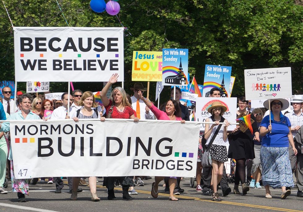 Salt Lake City mormon parade contingent photo gallery list LGBTQ pride celebrations festivals parades USA 2024