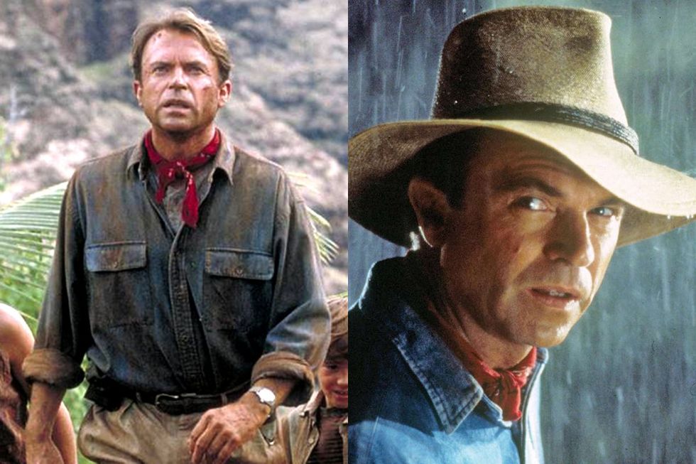 Sam Neill in Jurassic Park