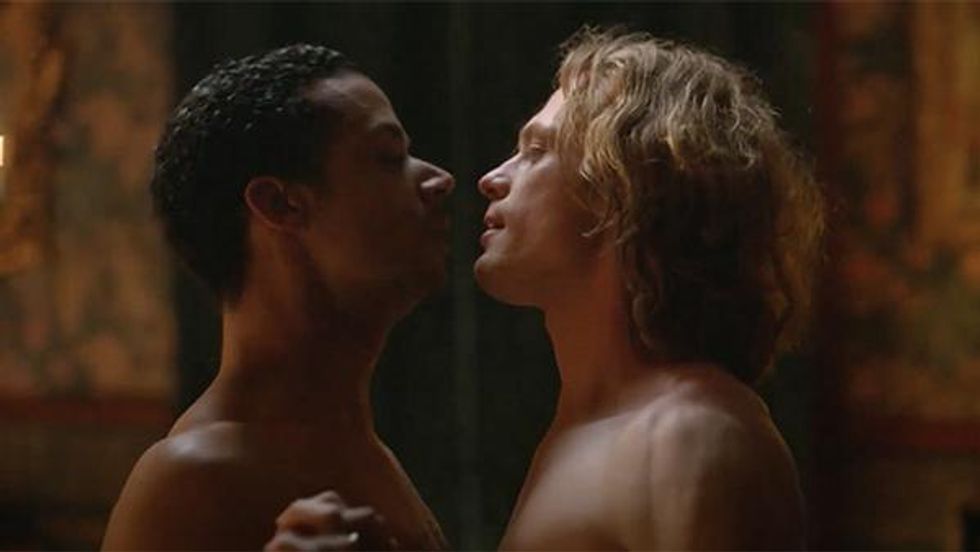 Sam Reid and Jacob Anderson in Interview With The Vampire