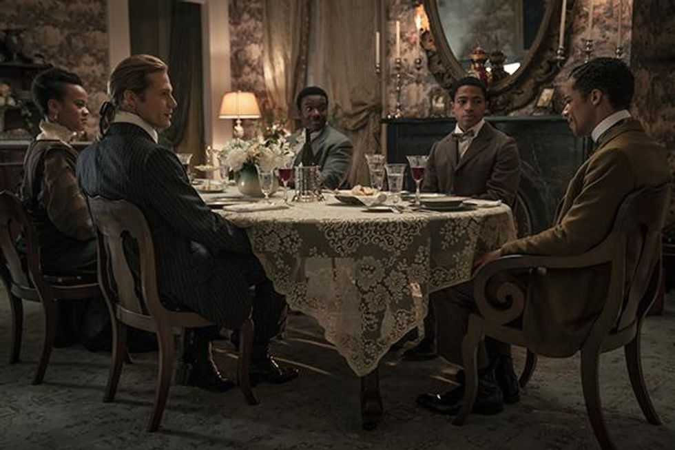 Sam Reid and Jacob Anderson in Interview With The Vampire