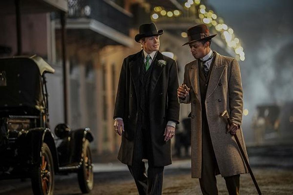 Sam Reid and Jacob Anderson in Interview With The Vampire