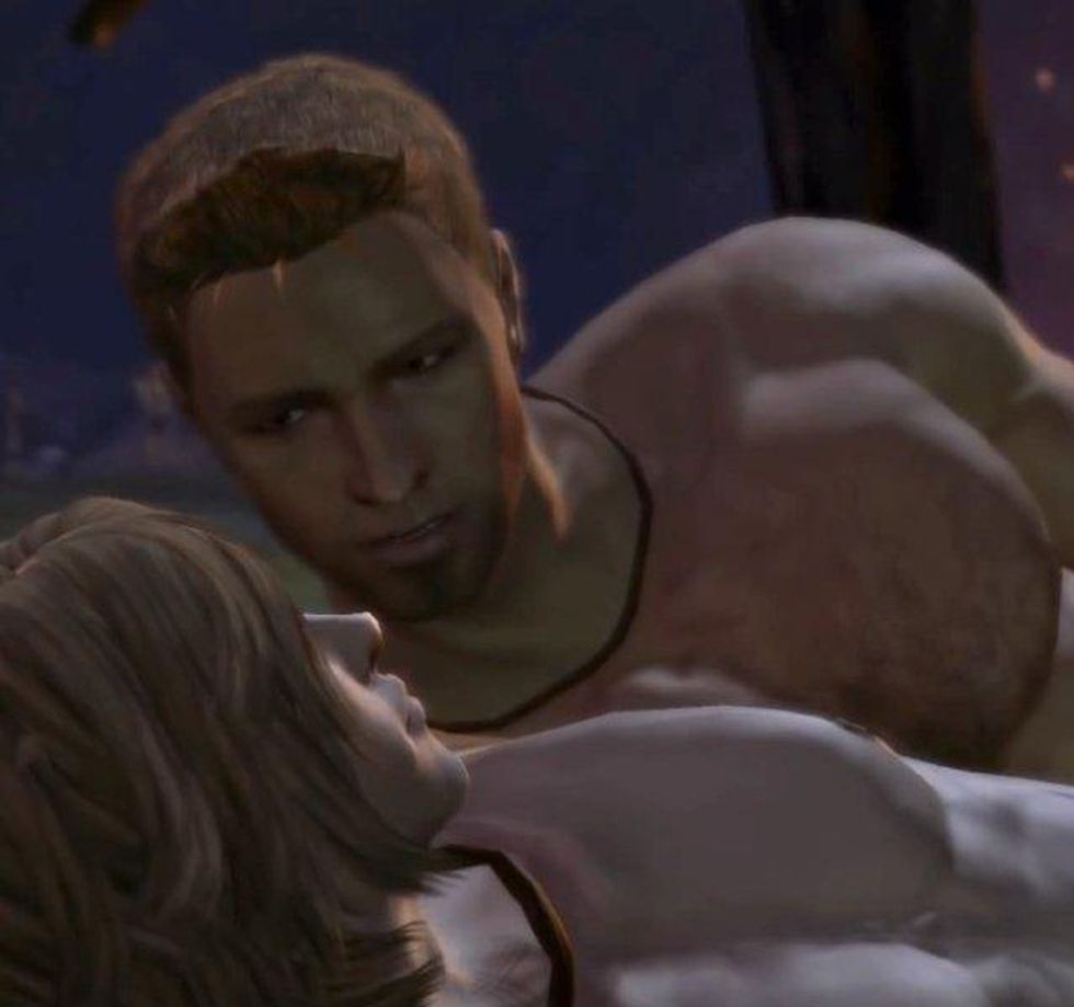 Same-sex romance in Dragon Age.