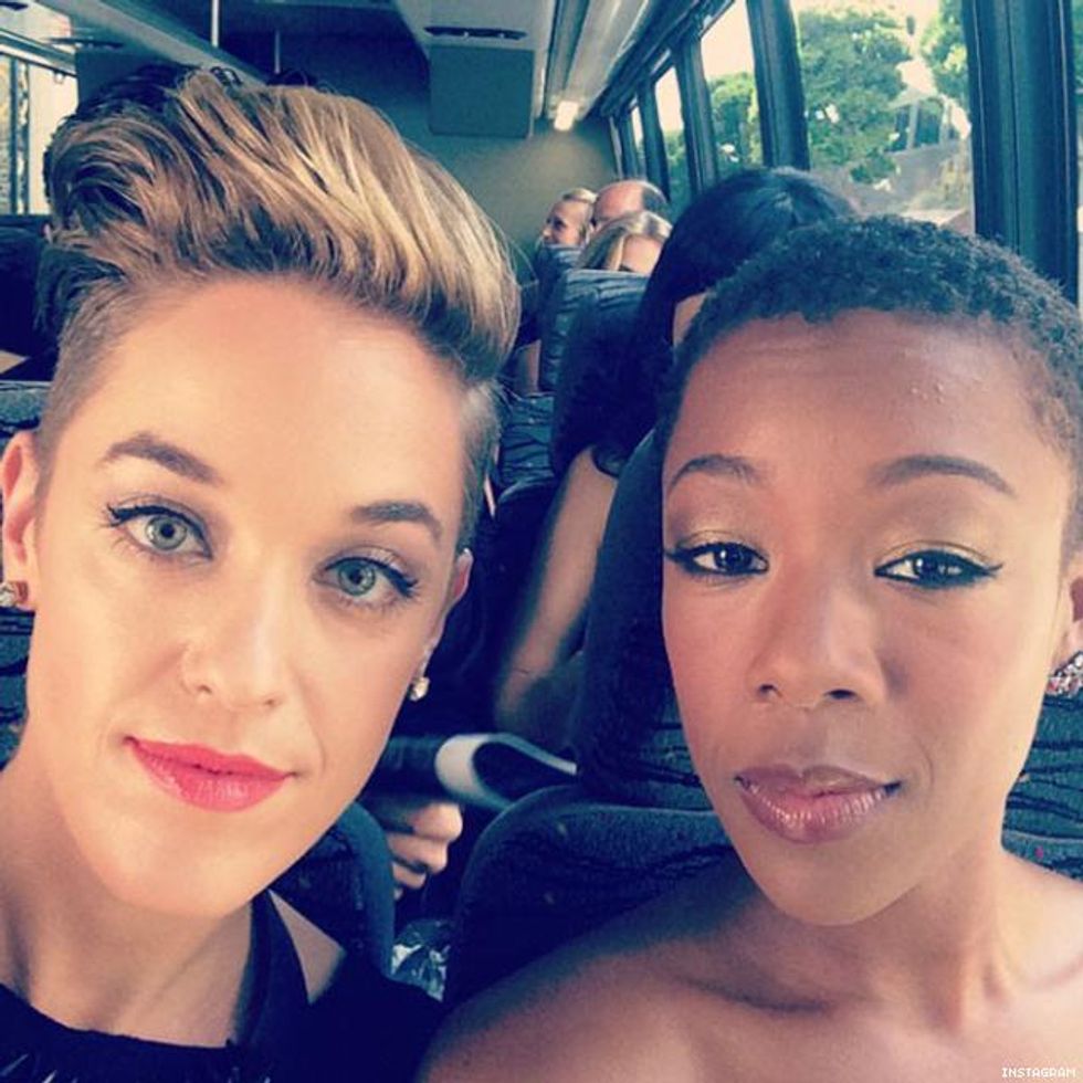 Samira Wiley and Lauren Morelli