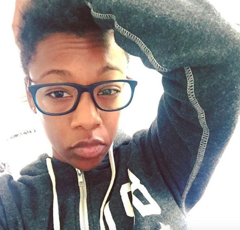 samira wiley selfie poussey orange is the new black
