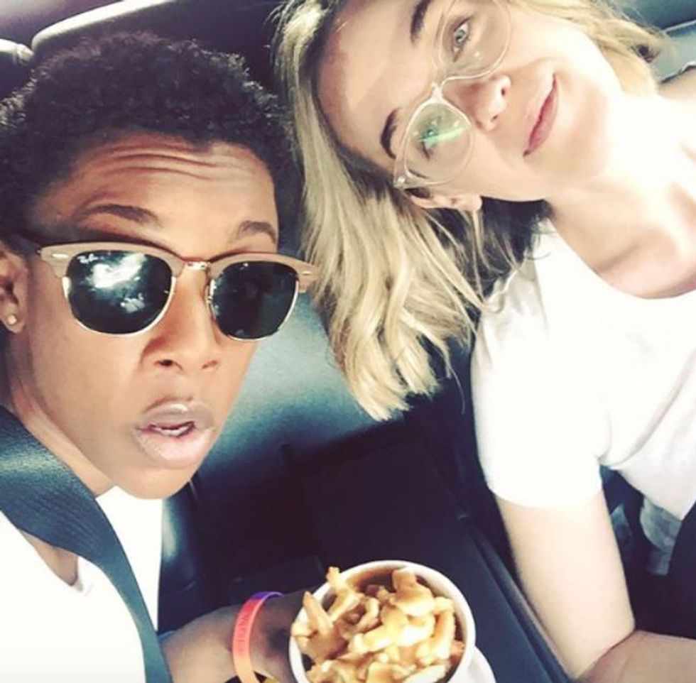 samira wiley selfie poussey orange is the new black
