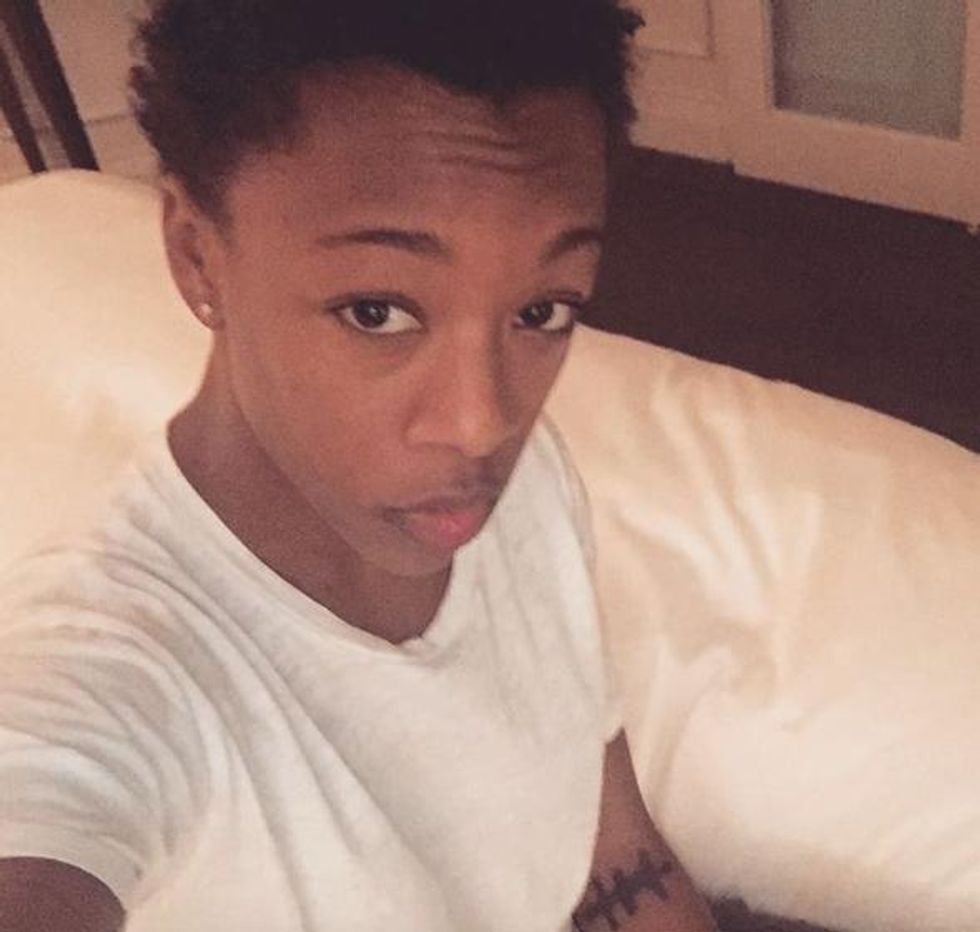 samira wiley selfie poussey orange is the new black