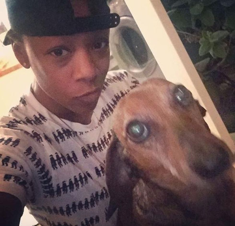 samira wiley selfie poussey orange is the new black