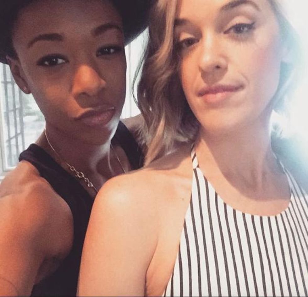 samira wiley selfie poussey orange is the new black