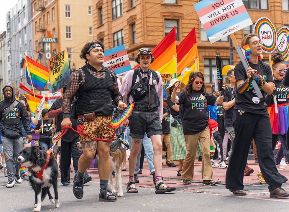 san francisco market street photo gallery list LGBTQ pride celebrations festivals parades USA 2024