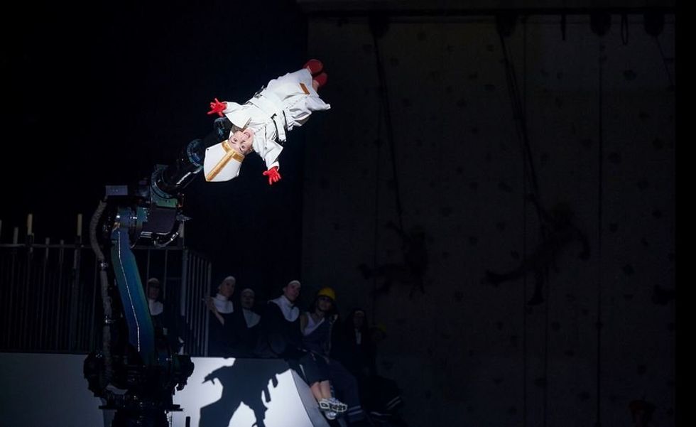 Sancta: What to know about the opera with explicit lesbian sex, live piercings, and naked roller-skating nuns