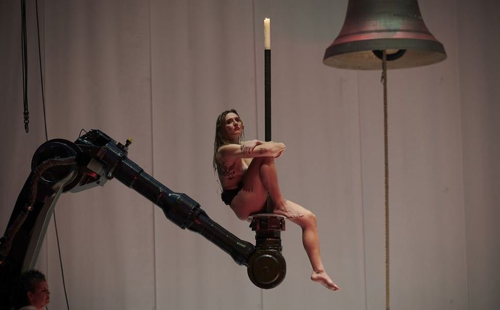 Sancta: What to know about the opera with explicit lesbian sex, live piercings, and naked roller-skating nuns