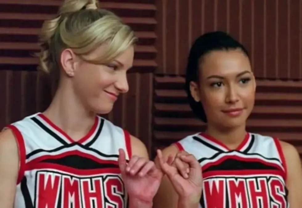 Santana and Brittany in Glee
