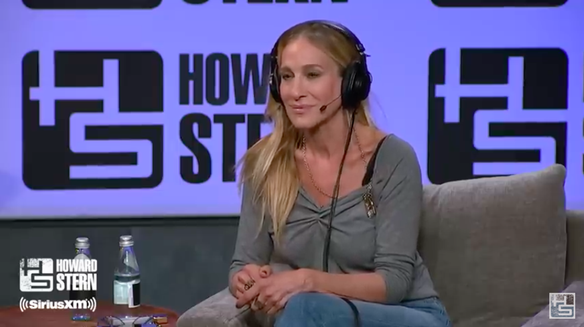 Sarah Jessica Parker on the "Howard Stern Show"
