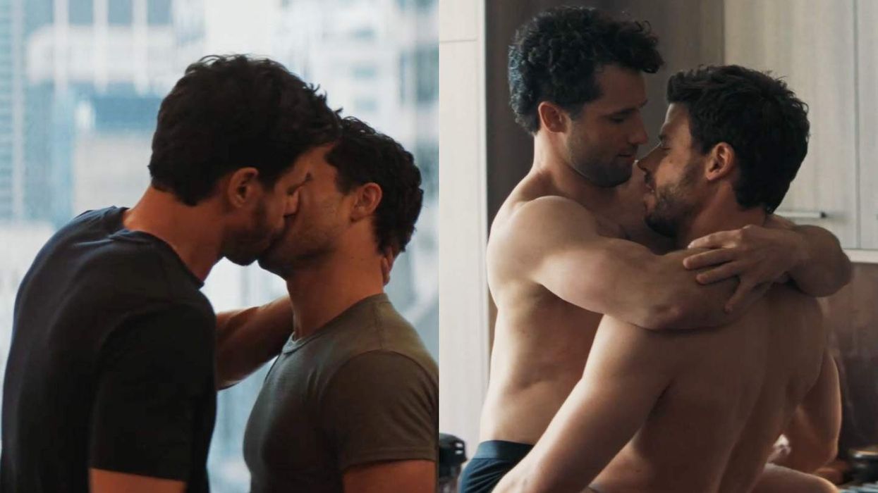 Scott Hunter and Kip Grady in Heated Rivalry season 3