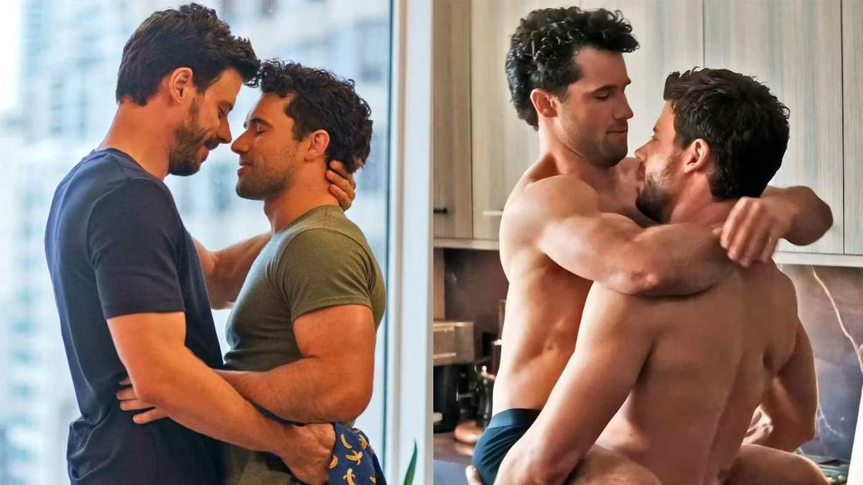 Scott Hunter and Kip Grady in 'Heated Rivalry'