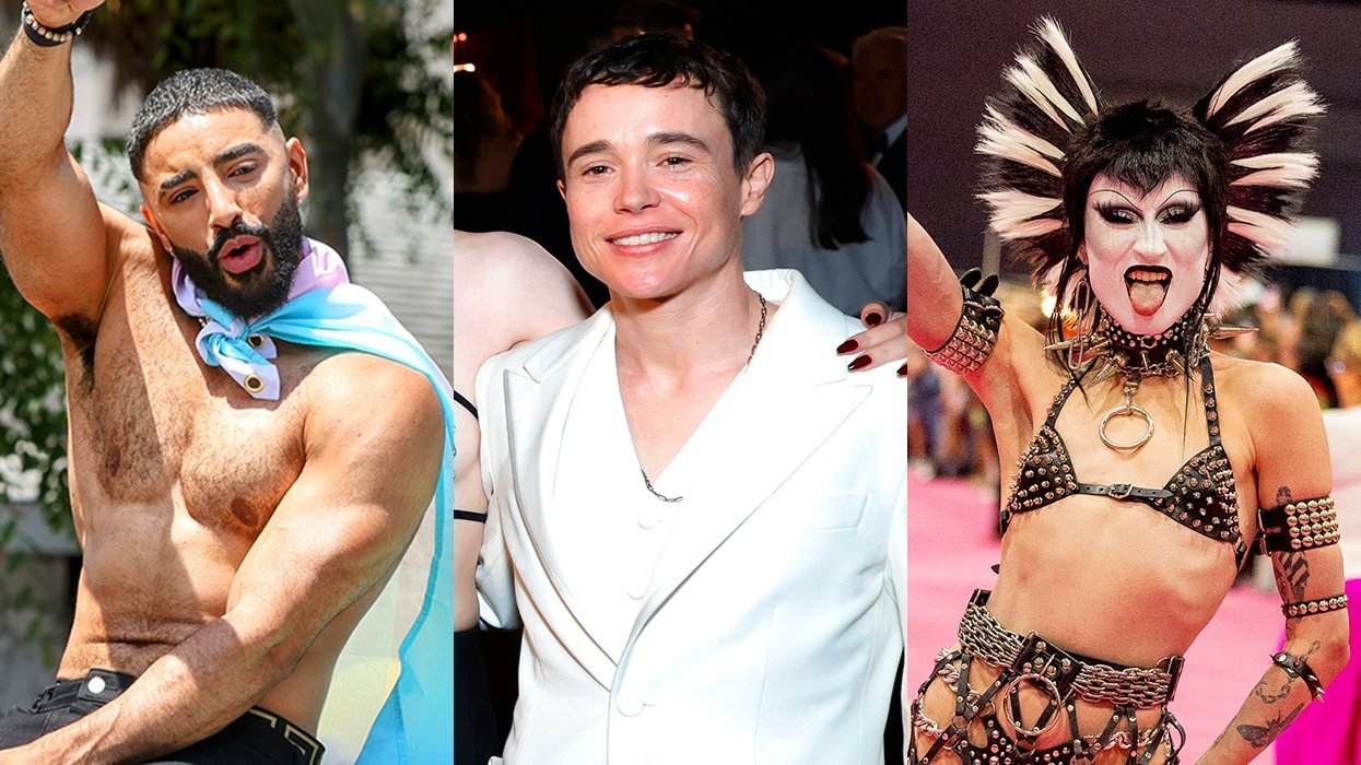 sexy trans masc nonbinary celebs Laith Ashley Elliot Page Gottmik