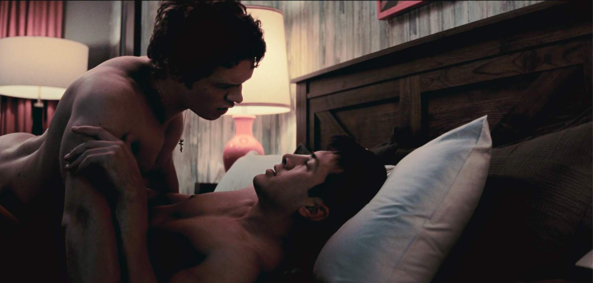 Shane and Ilya in bed